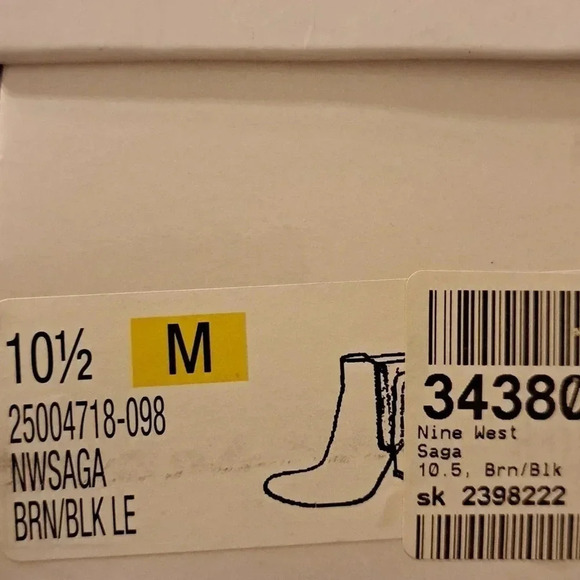 Nine West | Boots | Brown w/ Black | Size 10.5M - Picture 8 of 8